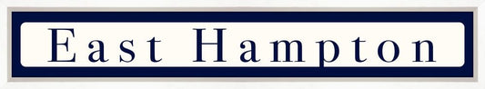 East Hampton Sign - Navy