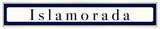 Islamorada Sign - Navy