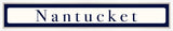 Nantucket Sign - Navy