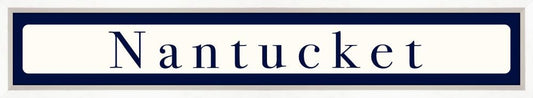 Nantucket Sign - Navy