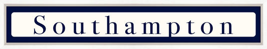 Southampton Sign - Navy