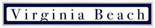 Virginia Beach Sign - Navy