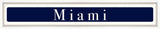 Miami Sign - Navy Reverse