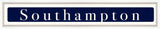 Southampton Sign - Navy Reverse
