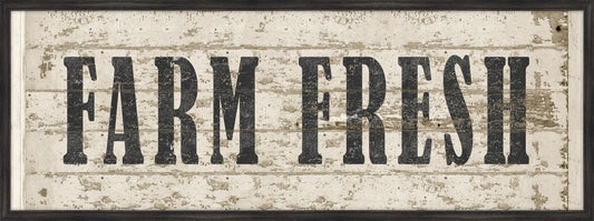 Farm Fresh Wood Sign