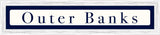 Outer Banks Sign - Navy