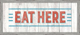 Vintage Eat Here Sign