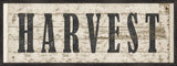 Harvest Wood Sign