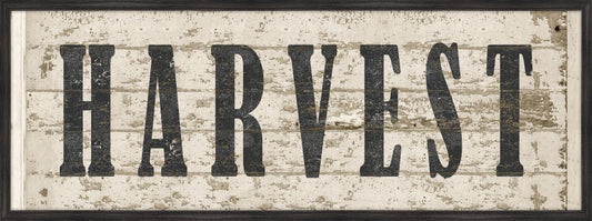 Harvest Wood Sign