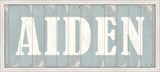 Aiden - Blue Sign Small
