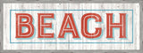 Vintage Beach Sign (Large)