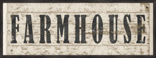 Farmhouse Wood Sign