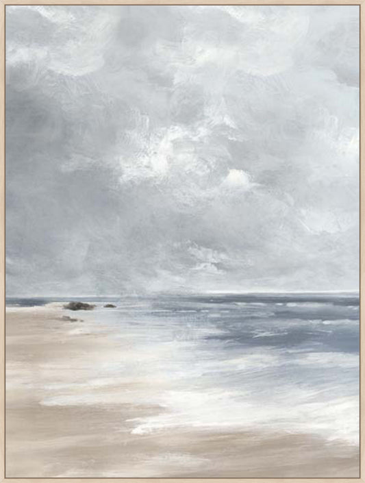 Calm Waves Under Overcast Sky in Gallery Maple