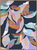 Fragmented Flora in Gallery Light Walnut