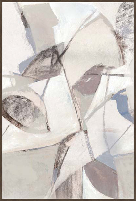Gentle Layers of Tranquil Forms I in Gallery Espresso  Grande