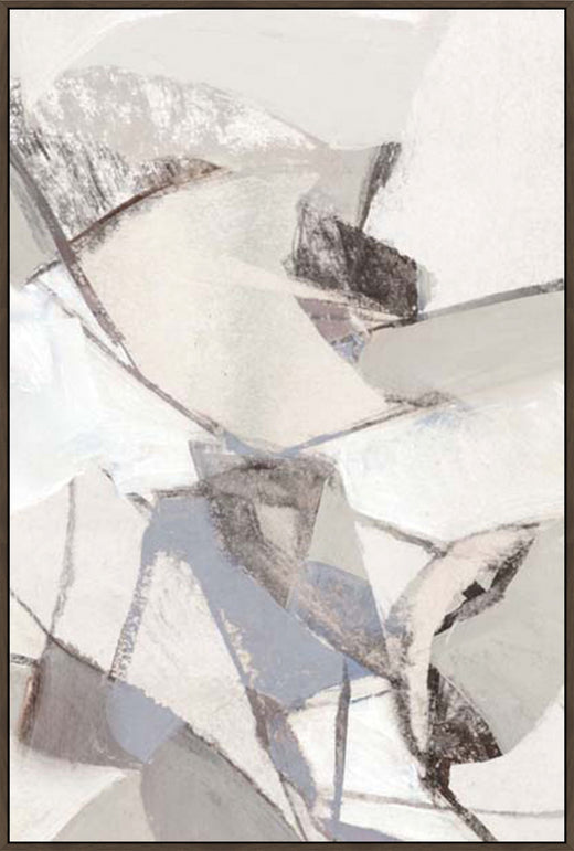 Gentle Layers of Tranquil Forms II in Gallery Espresso
