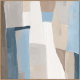 Geometric Harmony in Soft Hues I in Gallery Light Walnut   Grande
