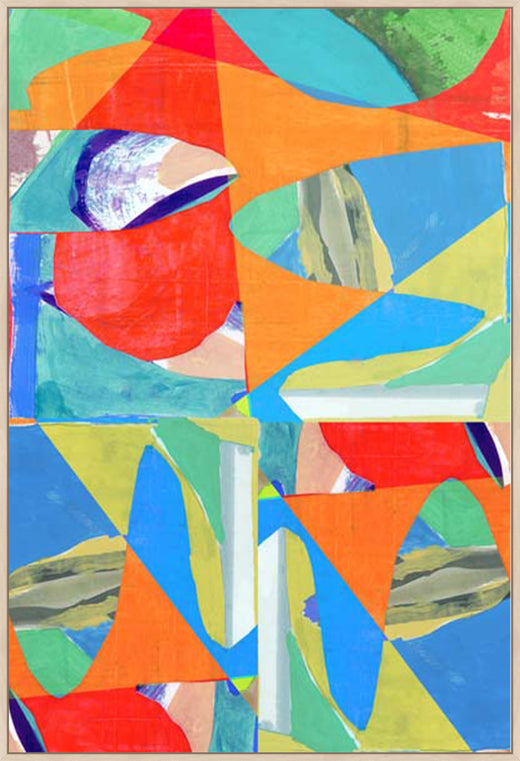 Interlocking Colors II in Gallery in Natural