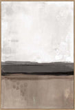 Muted Horizon Across Empty Fields Gallery Light Walnut