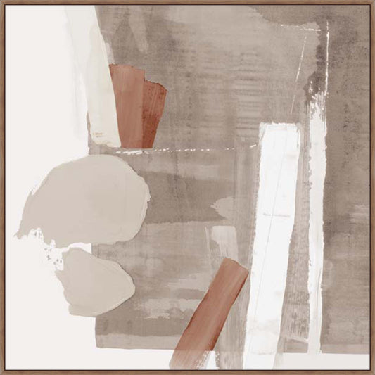 Neutral Tones and Subtle Forms in Gallery  Walnut