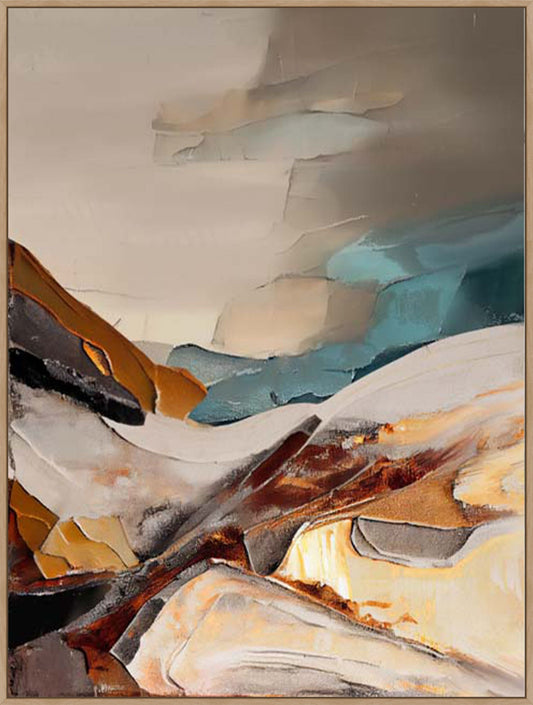 Sunset Horizon Bliss in Light Walnut