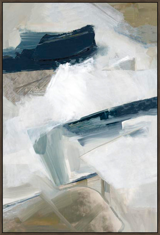 Vivid Strokes II in Gallery Espresso