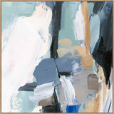 Whispers of Colorful Tranquility I  Gallery Light Walnut