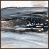 Bleak Winter Landscape with Trees in Gallery Espresso