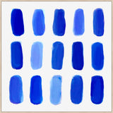 Blue Gradient Strips in Gallery Natural  Grande