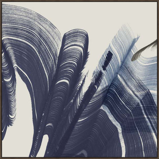 Blue Velvet Stroke II in Gallery Espresso