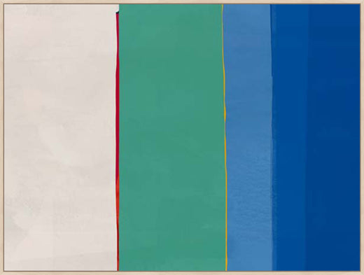 Color Bar Symphony I in Gallery Natural