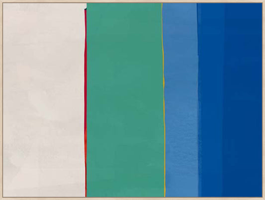 Color Bar Symphony I in Gallery Natural