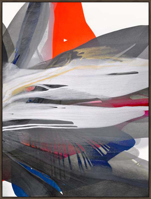 Dynamic Flow of Abstract Colors in Gallery Espresso