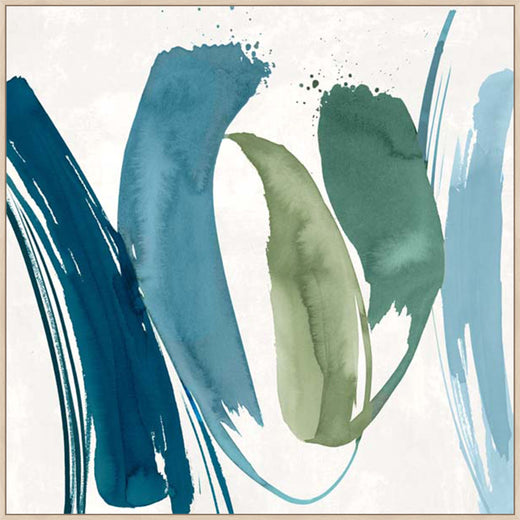 Flowing Waves of Serenity II in Gallery Natural  Grande