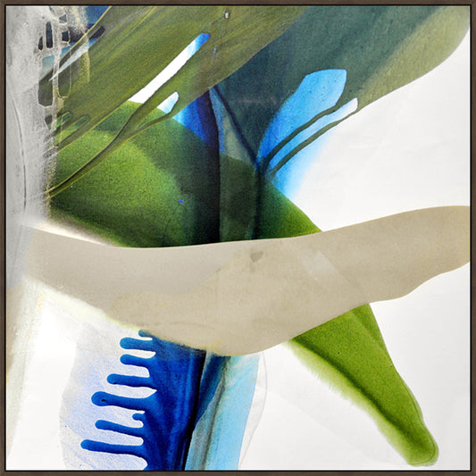 Flowing Colors and Shapes Harmony in Gallery Espresso