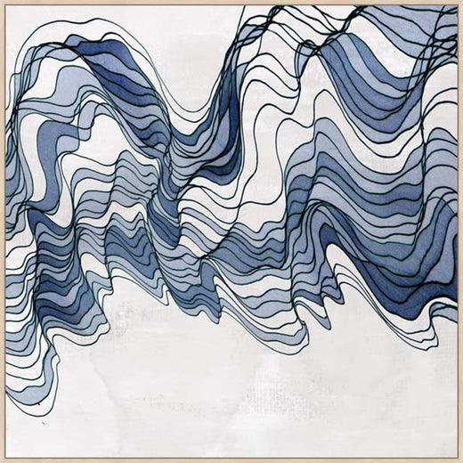 Indigo Waveform II in Gallery Maple  Grande