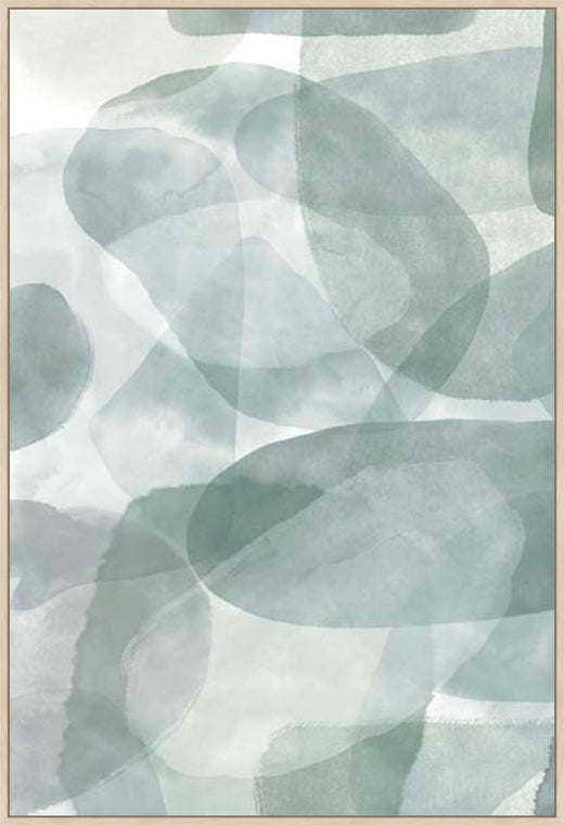 Sea Foam Glass I  in Gallery Maple