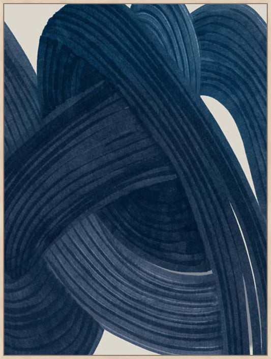 Tangle in Indigo I in Gallery Maple  Grande