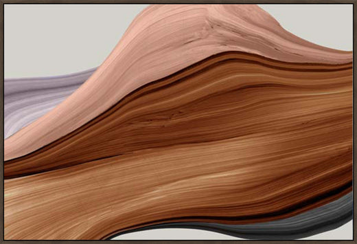 Veins of Oak I in Gallery Espresso