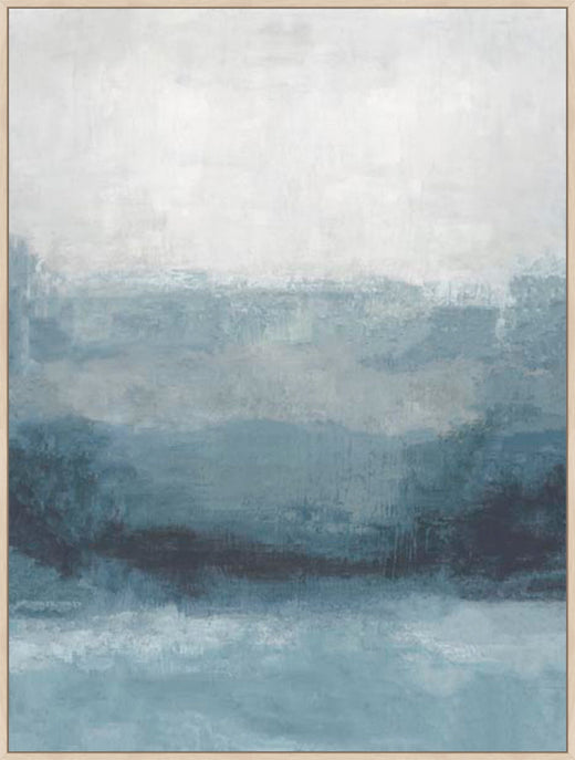 Misty Blue Layers II in Gallery Natural  Grande