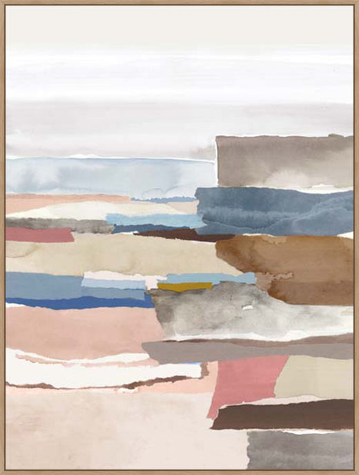 Pink Beach Memories in Gallery Light Walnut