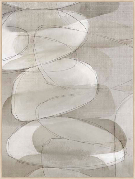 Soft Formation I in Gallery Maple