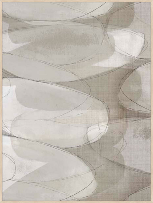 Soft Formation II in Gallery Maple