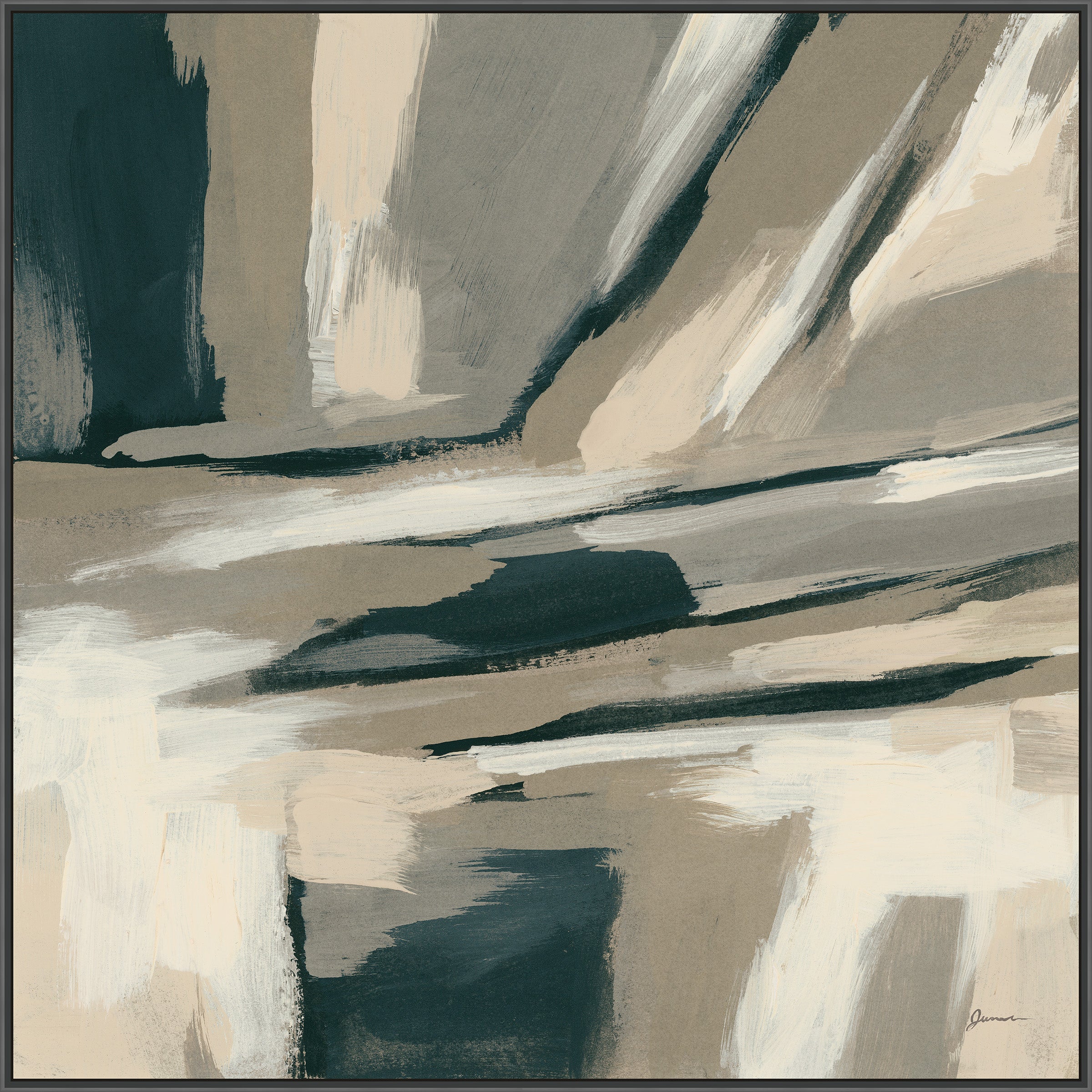 Push Pull III on Canvas