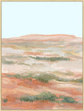 Serene Desert Landscape I on Canvas