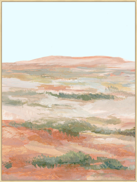 Serene Desert Landscape I on Canvas Grande