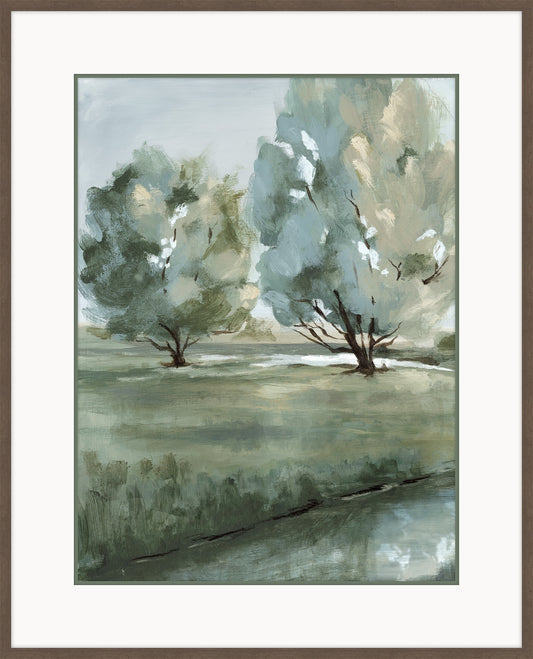 Trees in Gentle Breeze