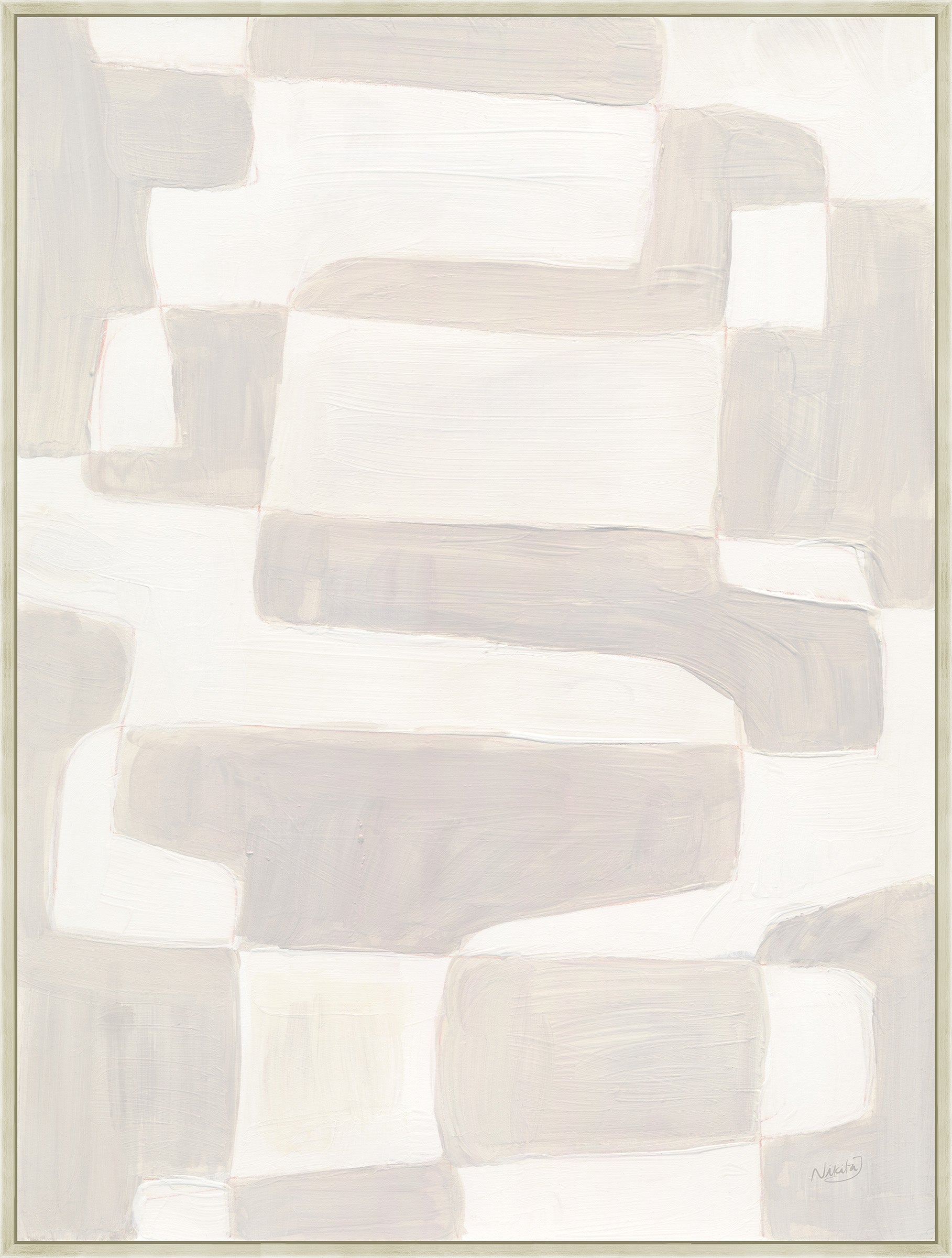 Stone and Light I on Canvas