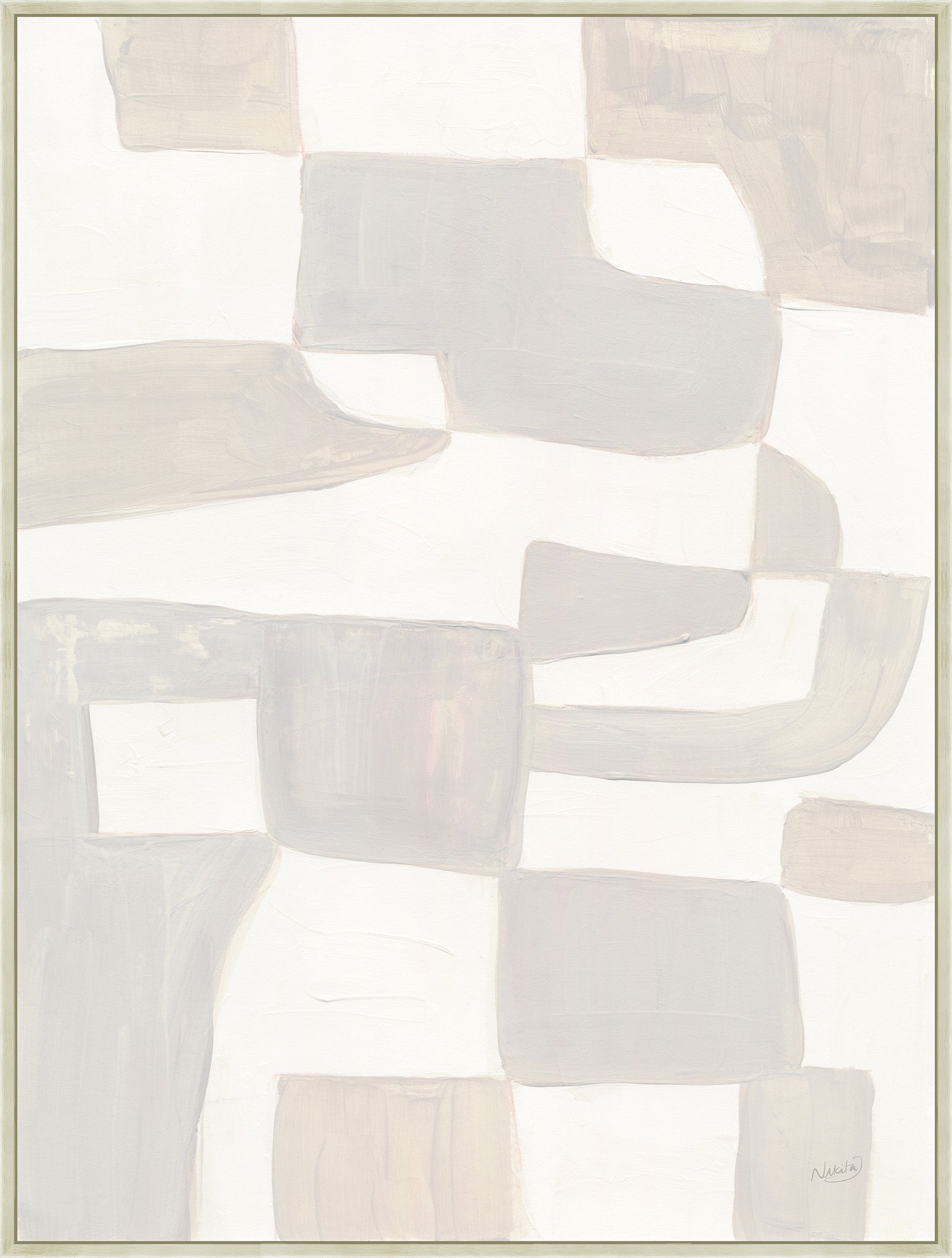 Stone and Light II on Canvas