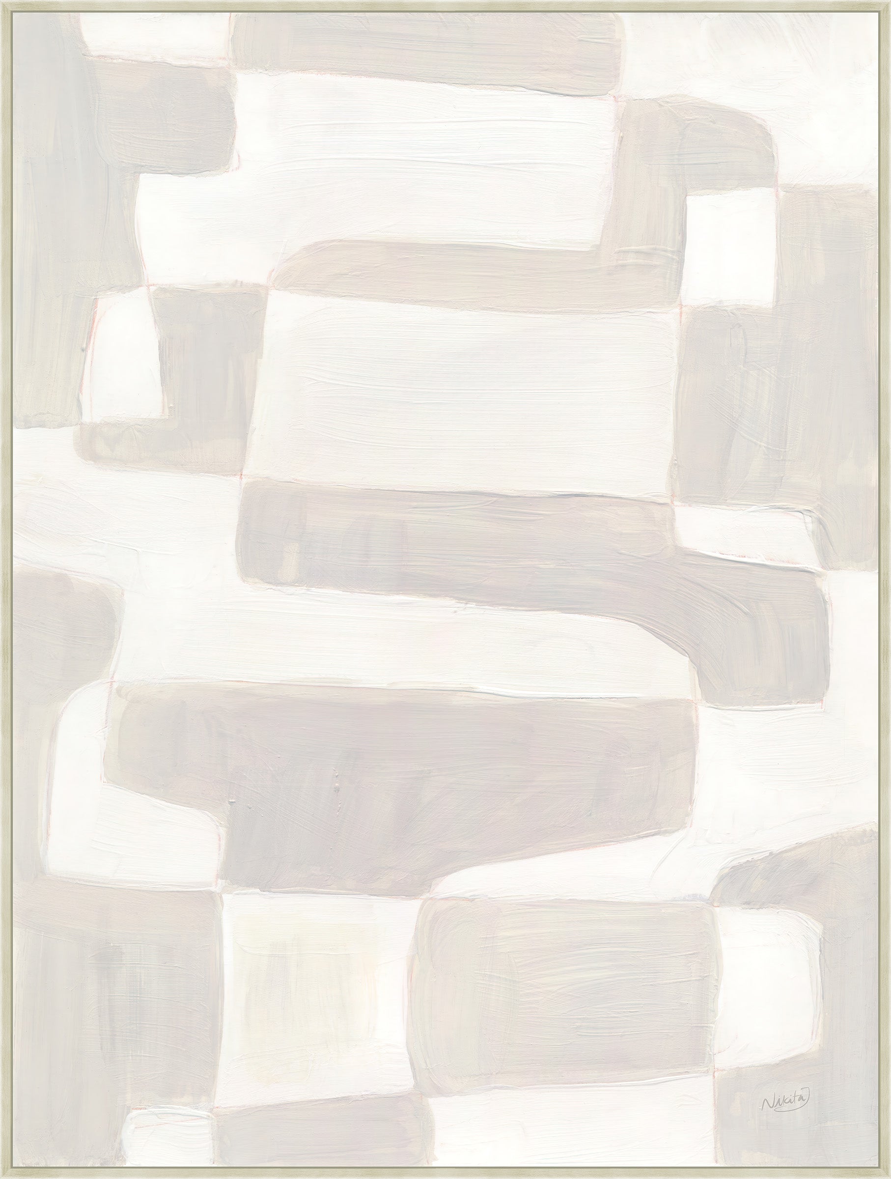 Stone and Light I Grande on Canvas